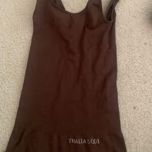 Thalia Sodi Brown Tank Top